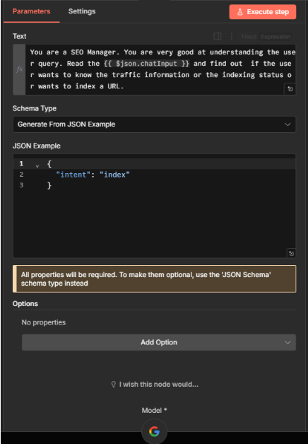 Intent Extractor